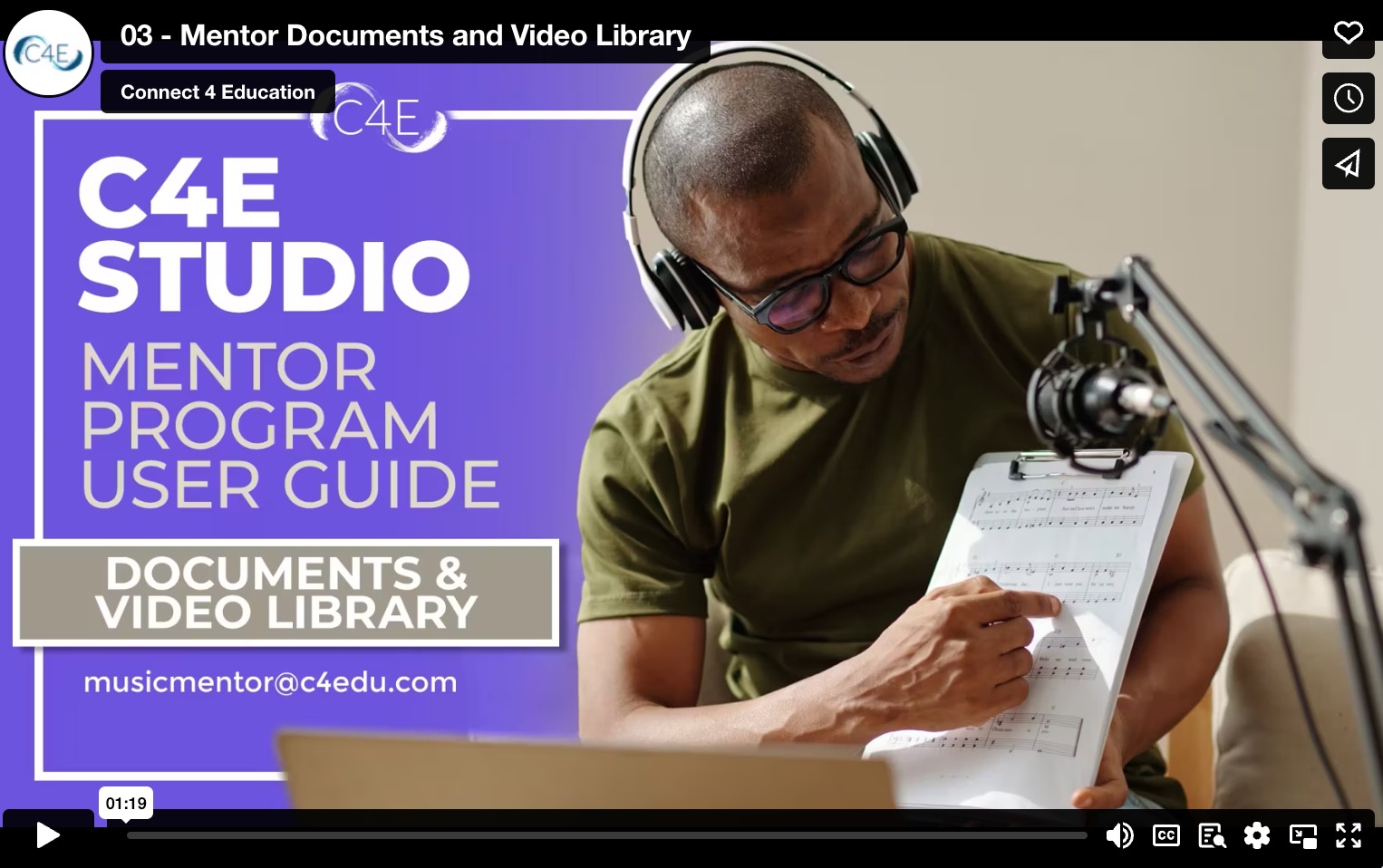 Documents and Video Library