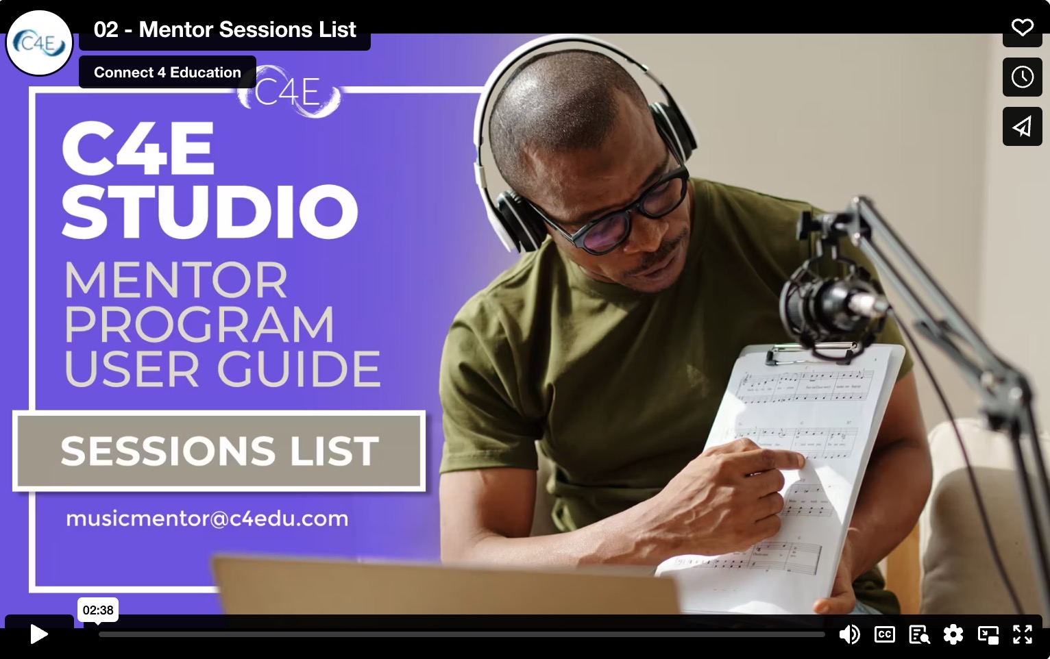 Create a session